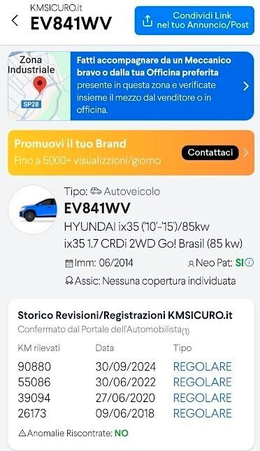 Hyundai iX35 1.7 CRDi 2WD Xpossible