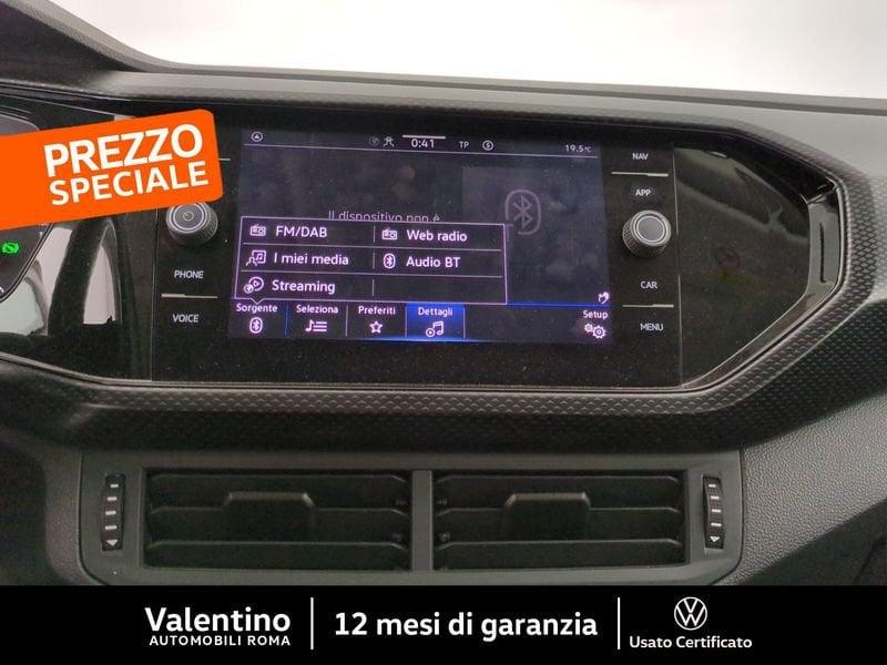 Volkswagen T-Cross 1.0 TSI DSG 110 CV Style