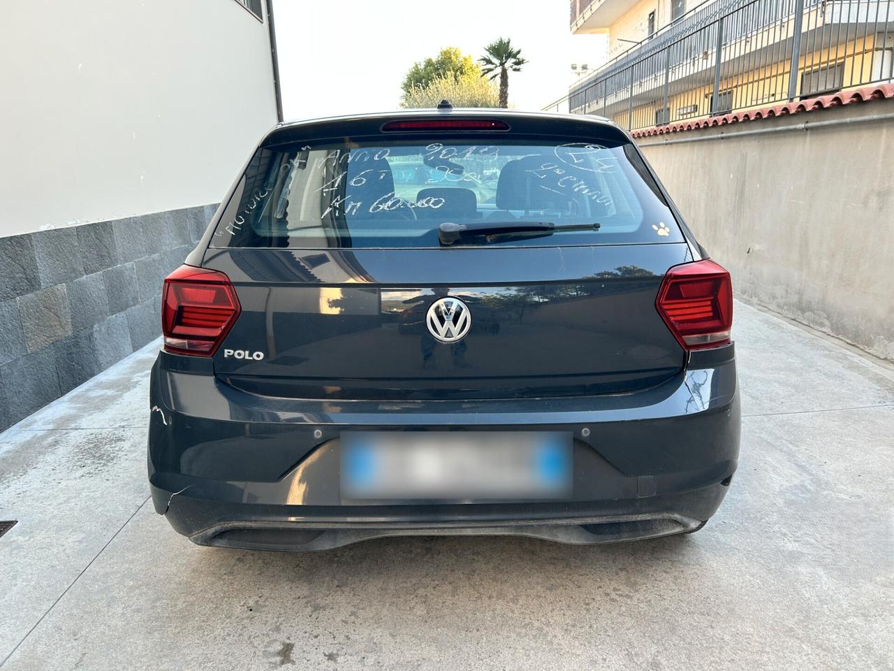 VW Polo 1.6 TDI 95CV - 2019 Incidentata