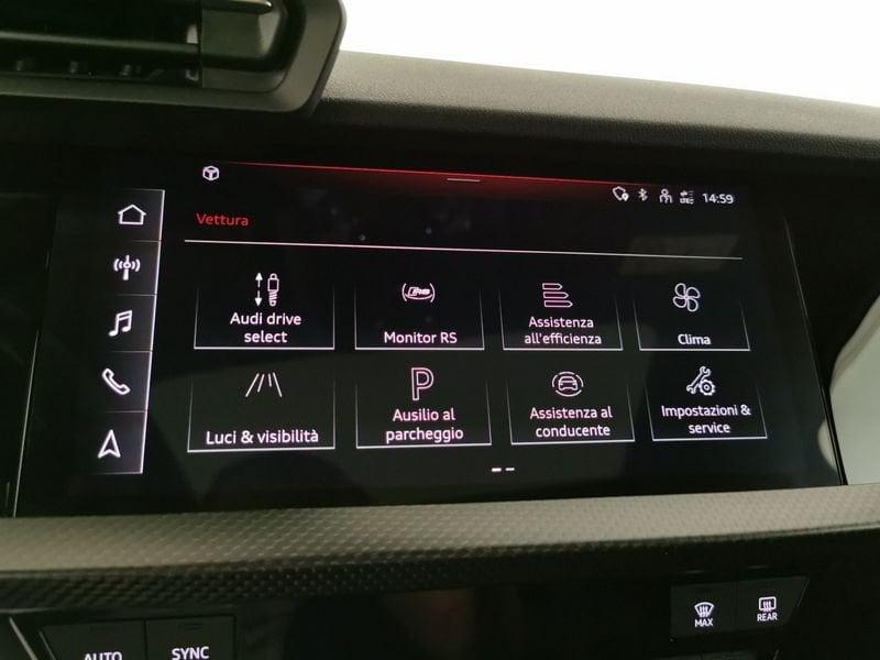 Audi A3 RS3 Sportback 2.5 tfsi performance quattro s-tronic freni carboceramici