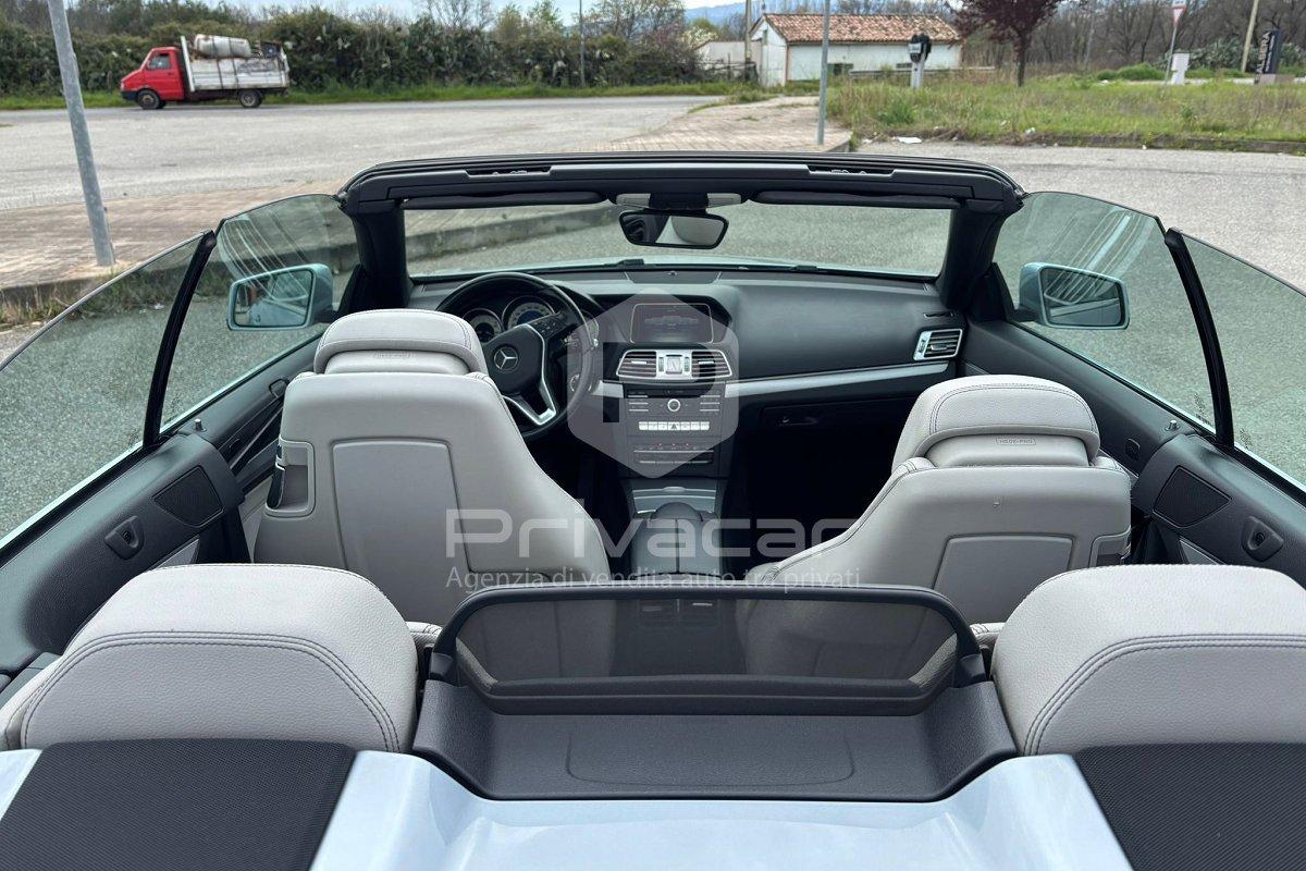 MERCEDES E 220 BlueTEC Cabrio Premium