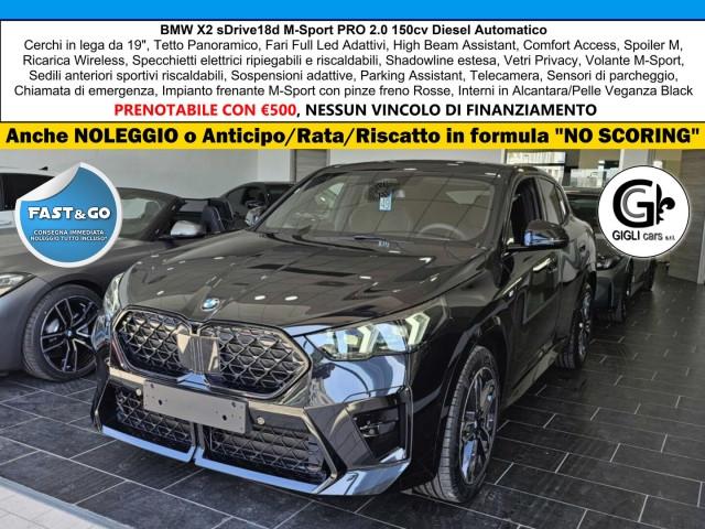 BMW X2 M-Sport PRO Camera Tetto Navi PDC NEW MODEL