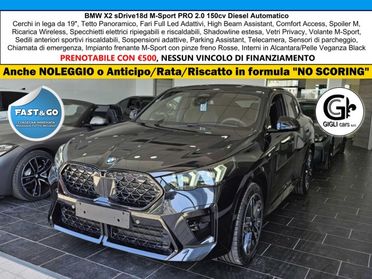 BMW X2 M-Sport PRO Camera Tetto Navi PDC NEW MODEL