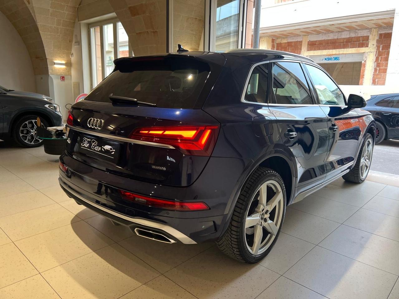 AUDI Q5 2.0 TDI 204CV MHEV S-LINE PLUS QUATTRO PELLE NAVI CAM ANNO 2021