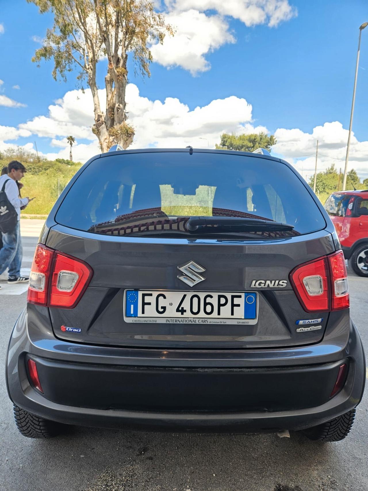 Suzuki Ignis 1.2 4WD benz/ibrido AllGrip 66kw 90cv