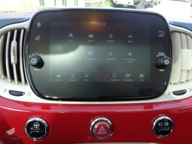 FIAT 500 1000 HYBRID 70 CV NAVI CARPLAY CLIMAUTO PDC TETTO