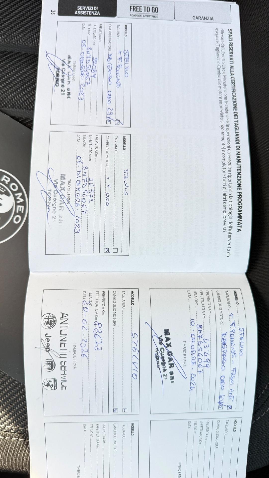 Alfa Romeo Stelvio 2.2 Turbodiesel 190 CV AT8 Q4 Super Business