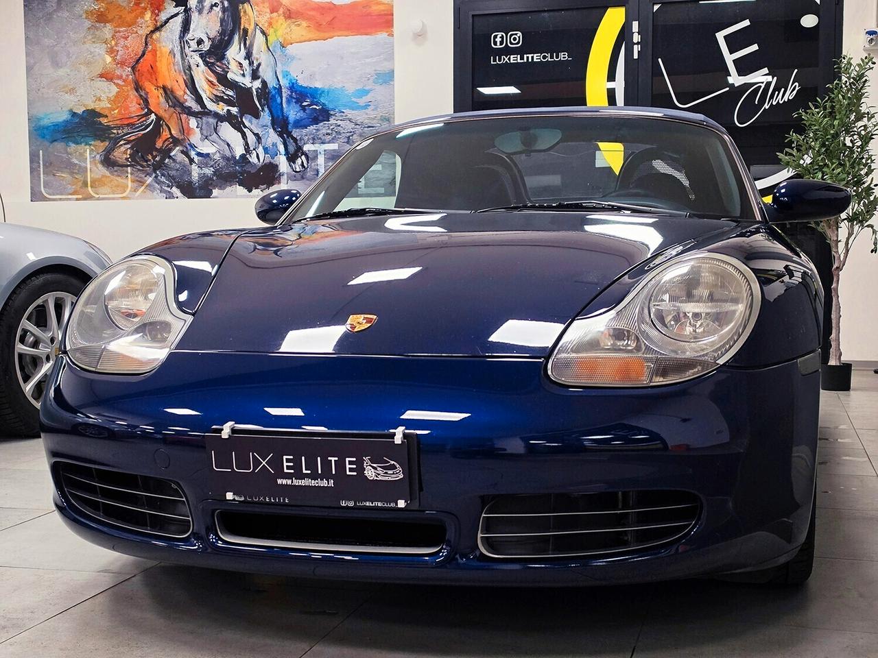 Boxster 3.2 S MANUALE _ BLU LAPIS _ 3.2S _ SERVICE BOOK _ PELLE ALCANTARA _ GARANZIA 12 MESI