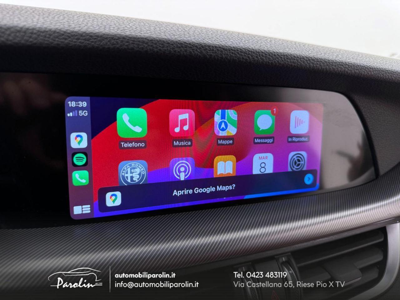 ALFA ROMEO Stelvio 2.0 Turbo 280 CV AT8 Q4 Veloce Harman-pelle Rossa