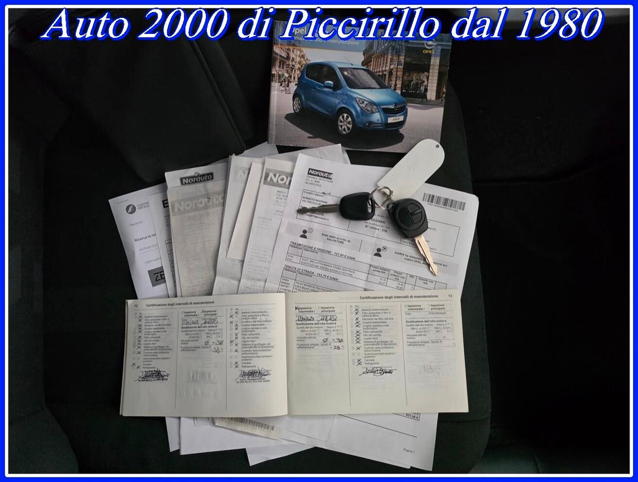 Opel Agila 1000 con Garanzia e Tagliando inclusi