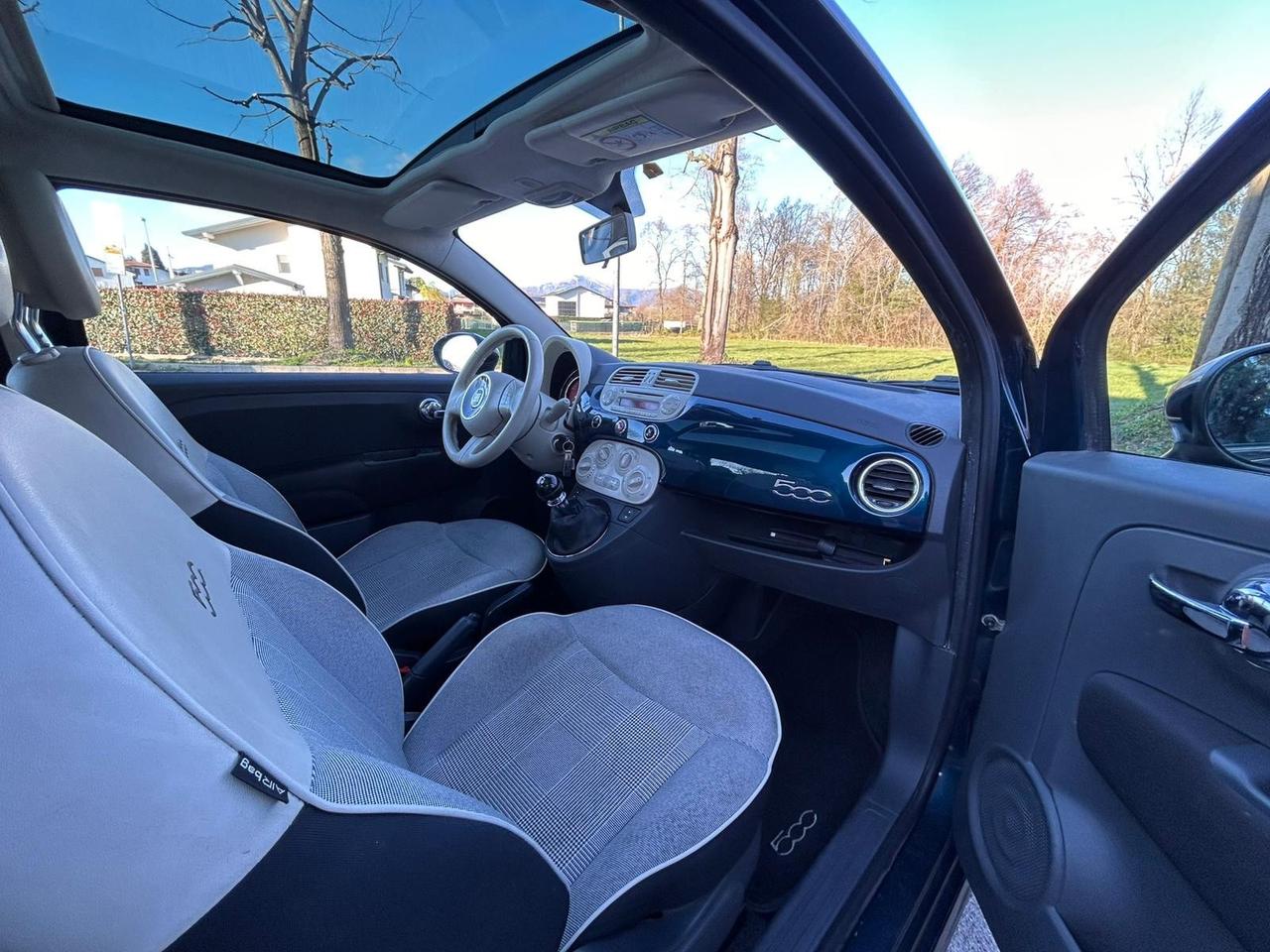 FIAT 500 1.2 Vintage Tetto Panoramico – OK Neopatentati – Tagliandata