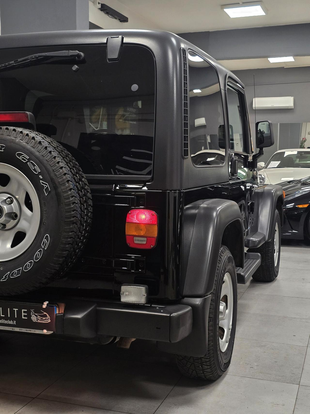 Jeep Wrangler II HARD TOP 2.5 SPORT_NERO_ITA_UN PROPRIETARIO_ASI