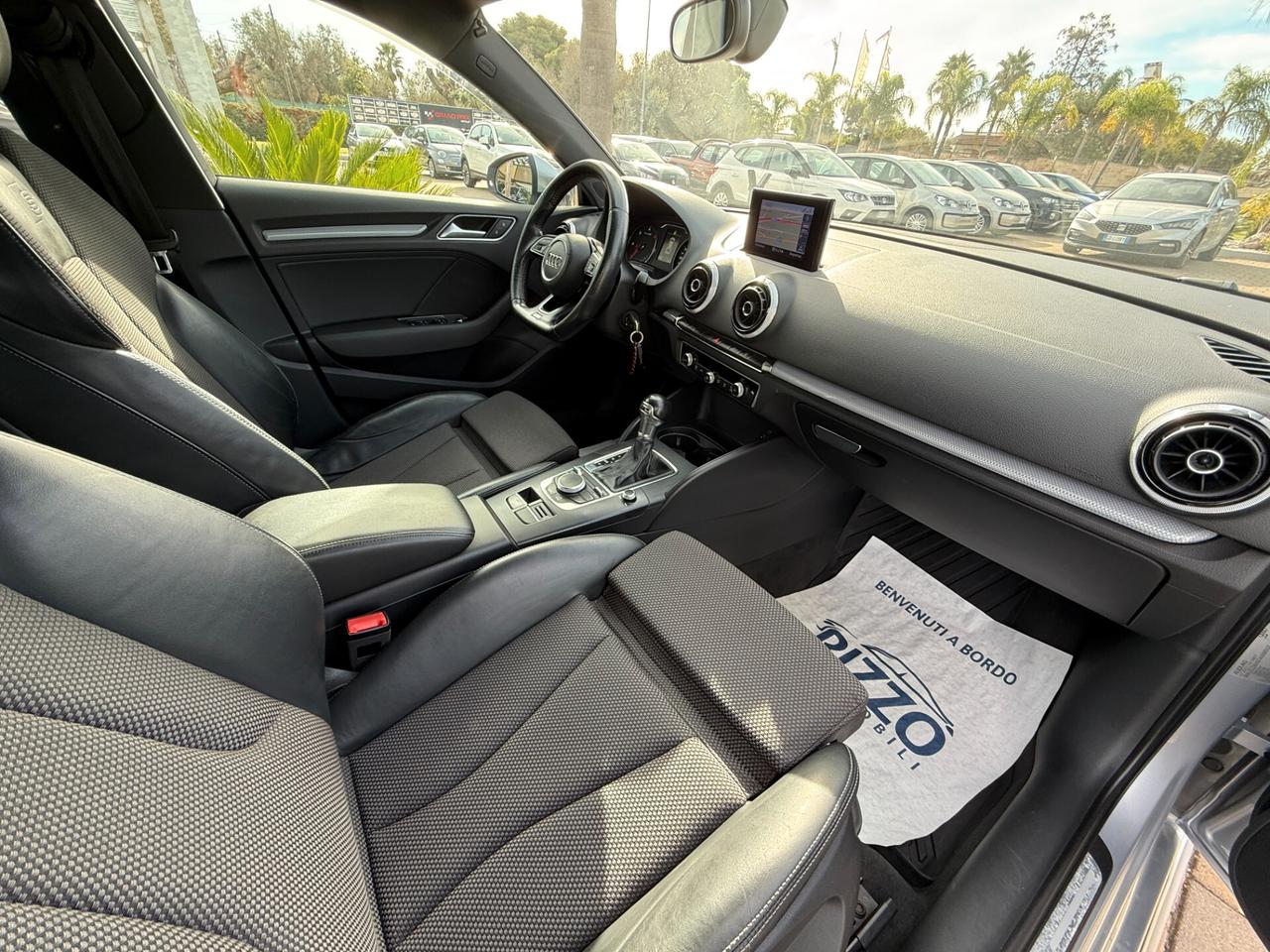 Audi A3 SPB 30 TDI 116 CV S line edition PELLE NAVI XENON