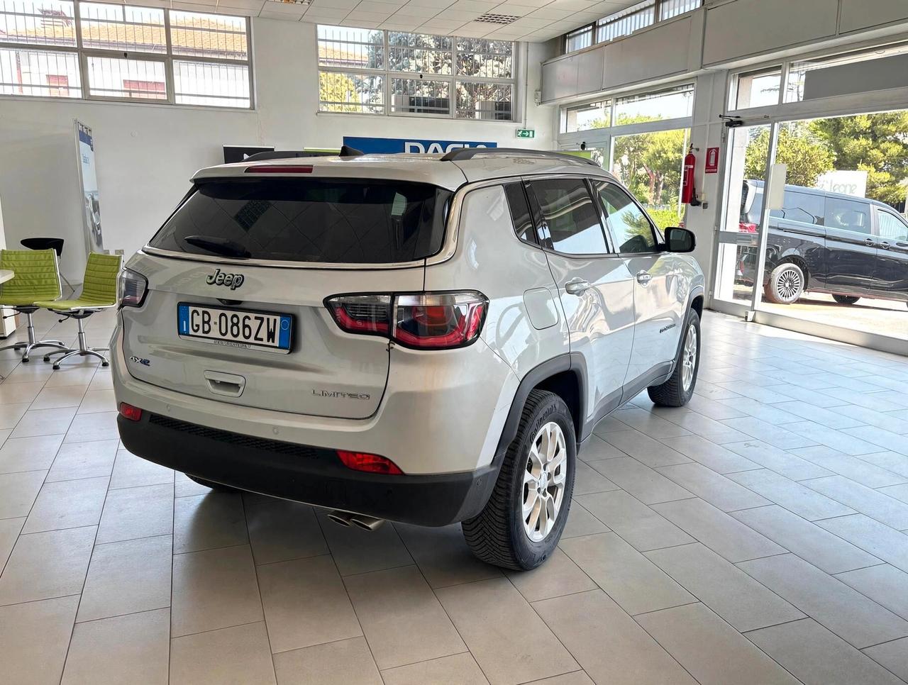 Jeep Compass 1.3 Turbo T4 190 CV PHEV AT6 4xe Limited