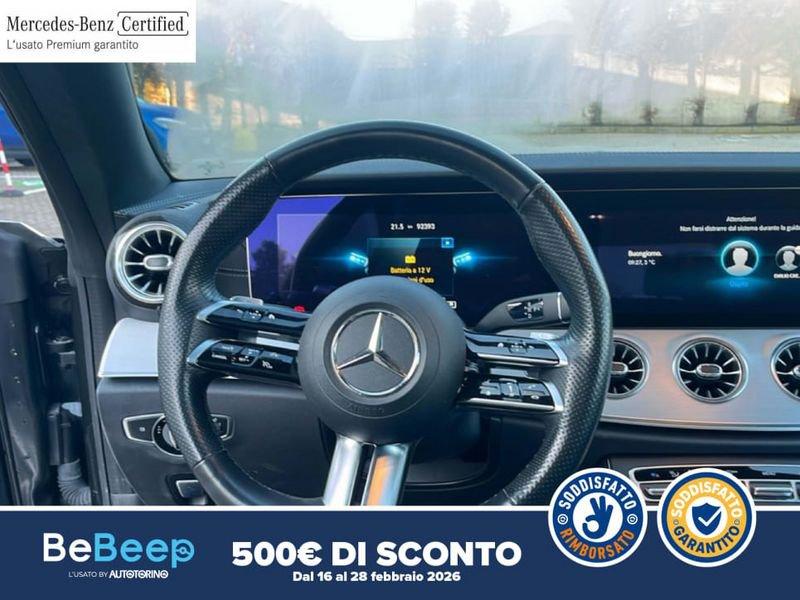 Mercedes-Benz Classe E Cpé E COUPE 220 D PREMIUM PLUS 4MATIC AUTO MY20