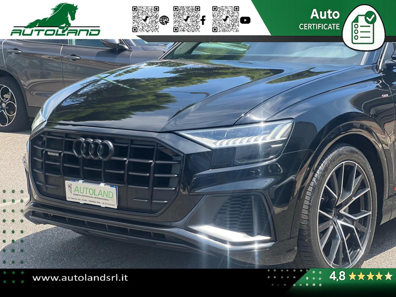 Audi Q8 50 3.0 286cv S-line Pelle Totale*Matrix*iva det