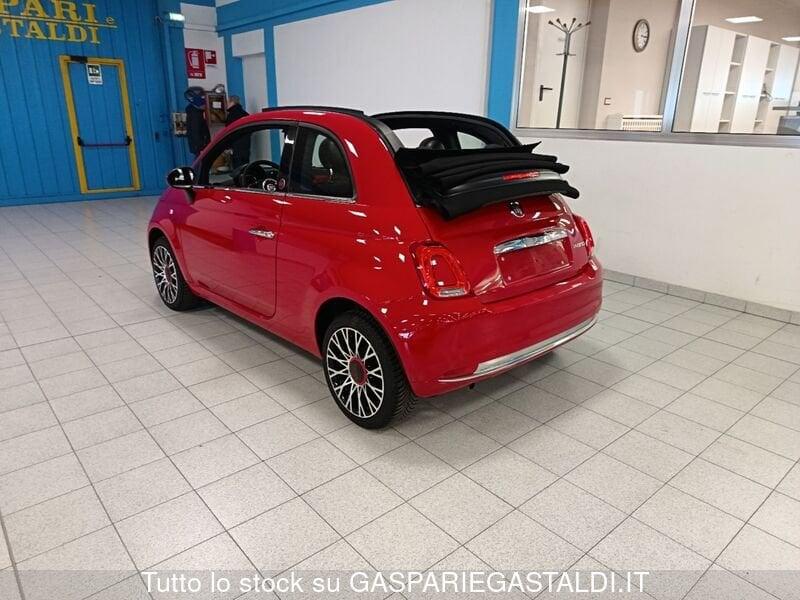 FIAT 500C 1.0 Hybrid Red CABRIO