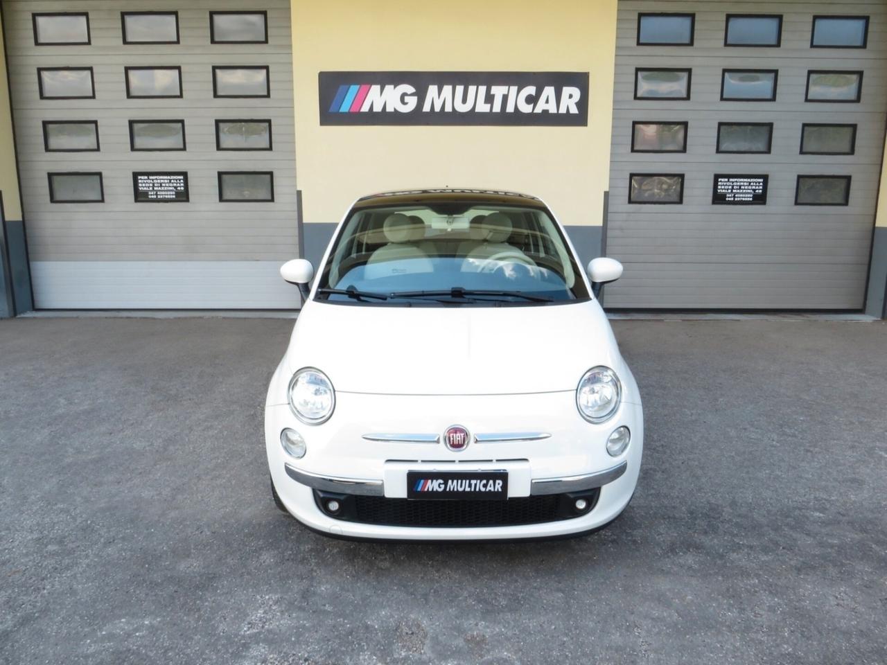 Fiat 500 1.2 Lounge 69cv E6. bluetooth/fendinebbia/tetto panorama