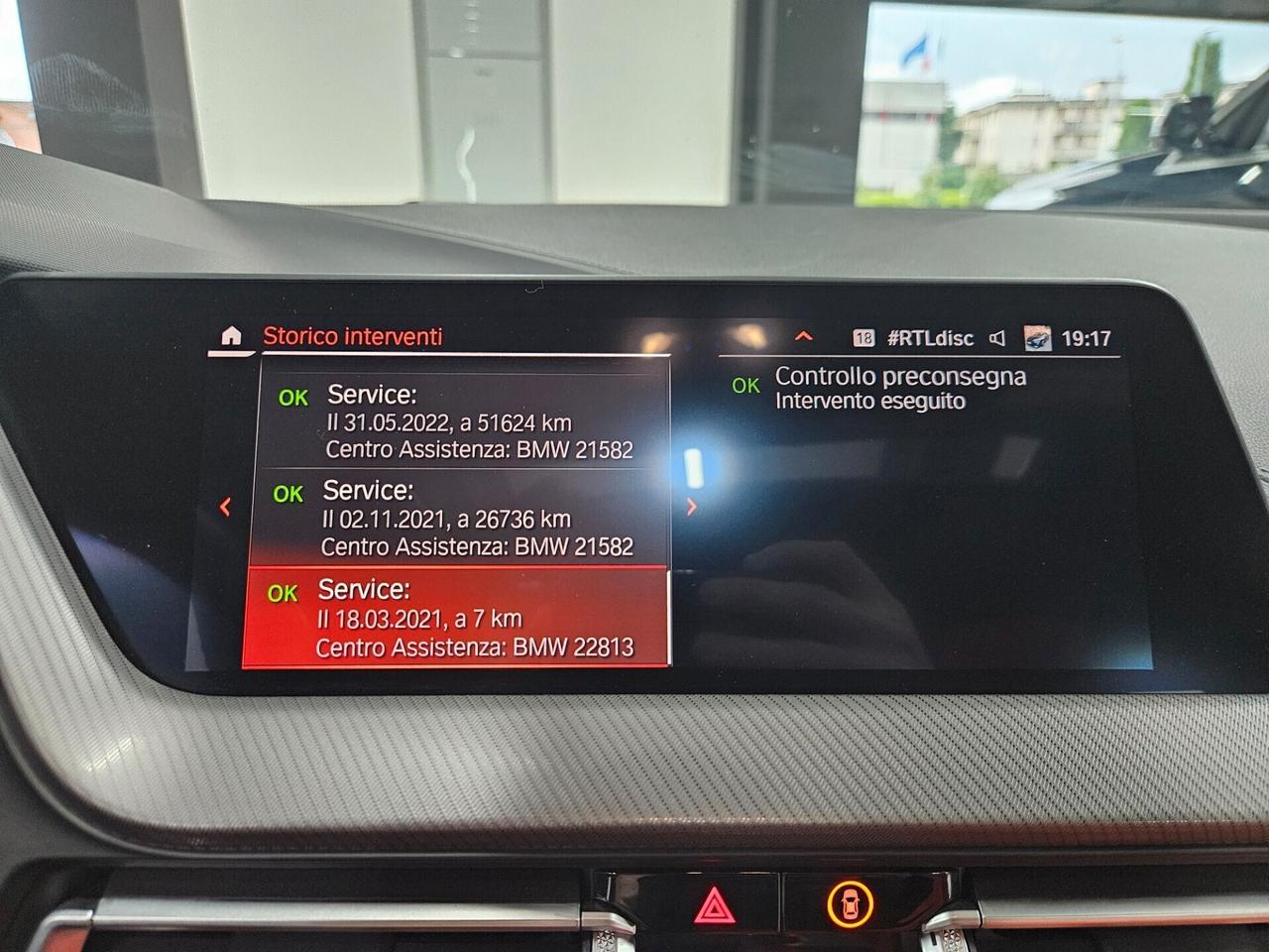 BMW 218 d Gran Coupe Msport auto - TAGLIANDI UFFICIALI