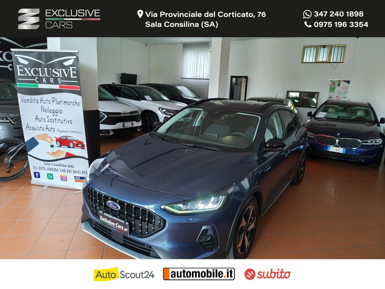 FORD Focus 1.0 EcoBoost Hybr.125 5p. Act.Des. PARI AL NUOVO