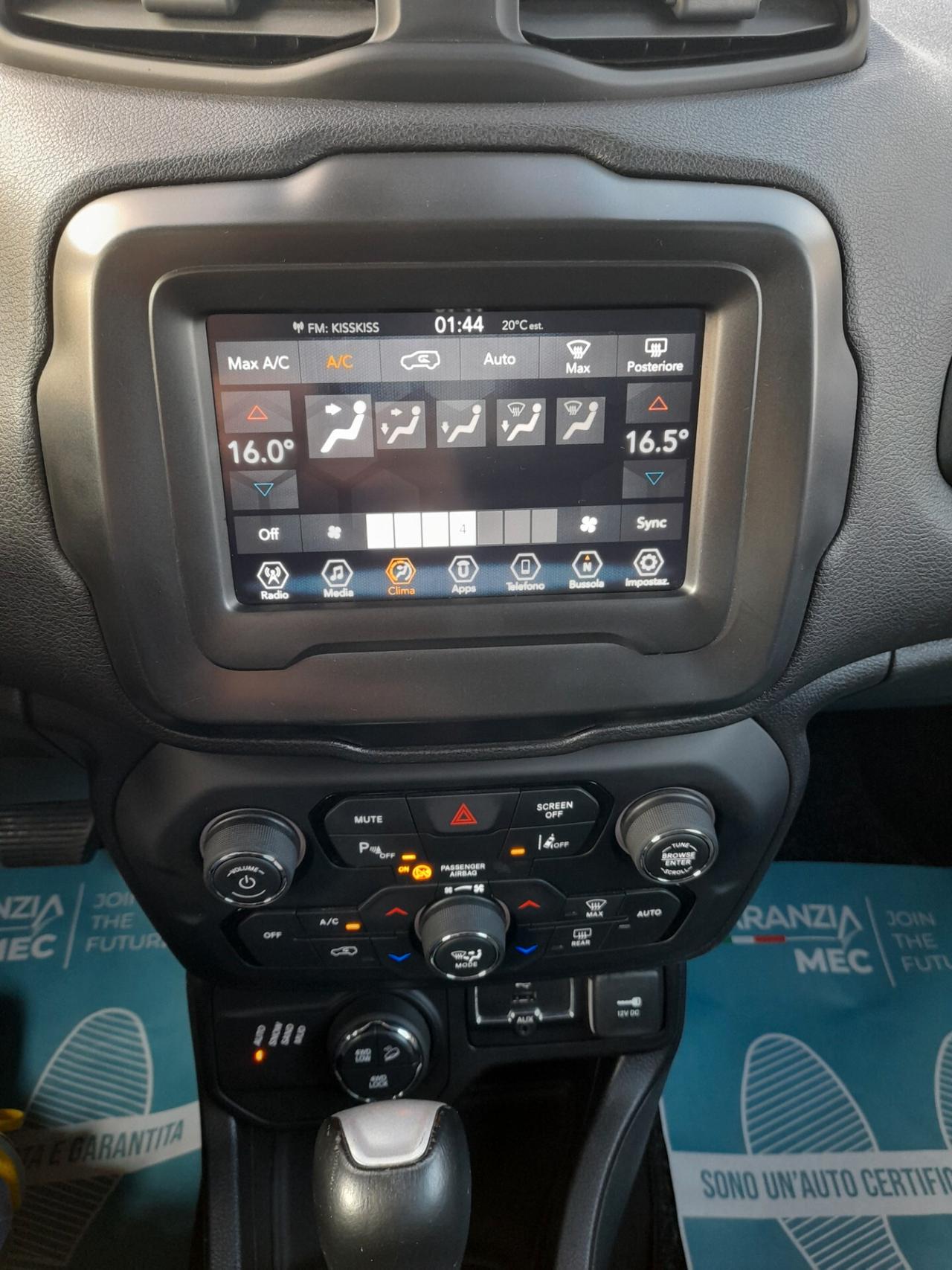 Jeep Renegade 2.0 Mjt 140CV 4×4 Limited anno 2018