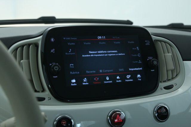 FIAT 500 1.0 Hybrid Tetto panoramico/Neopatentati/Uconnect