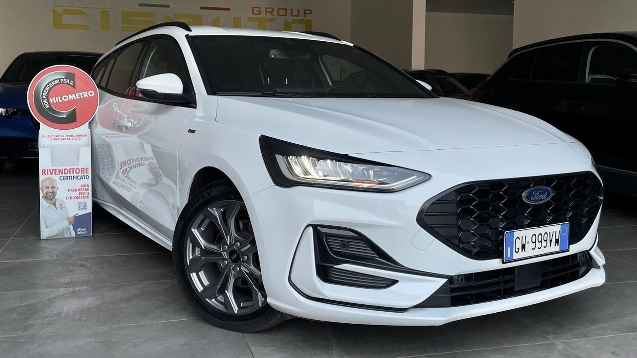 FORD FOCUS SW 1.5 ST-LINE 115 CV - FULL LED, CARPLAY, NEOPATENTATI