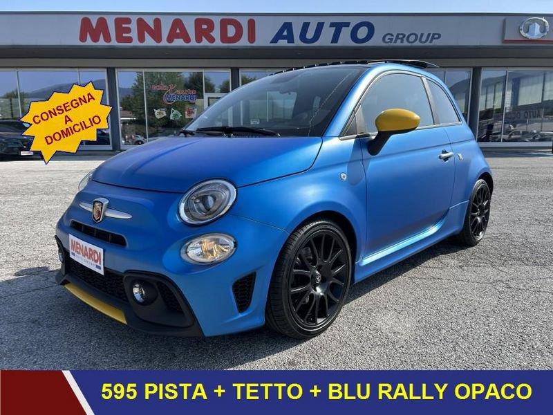 Abarth 595 Pista 1.4 t-T-Jet 165CV +TETTO+BLU OPACO RALLY