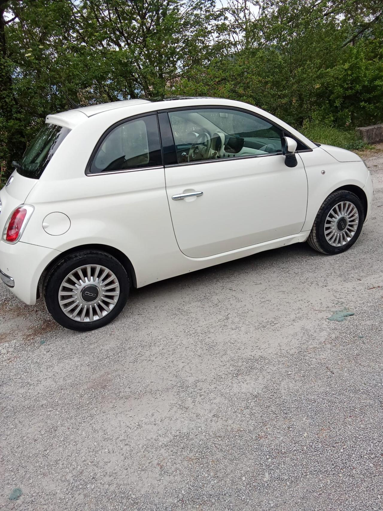 Fiat 500 LONGE 1242 tettuccio panoramico