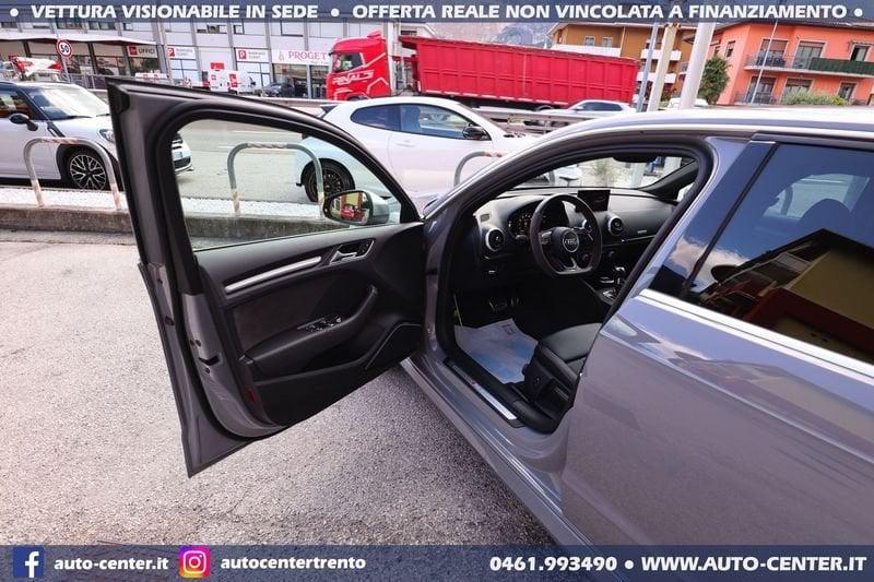 Audi A3 RS3 SPB 2.5 quattro Stronic GRIGIO NARDO'