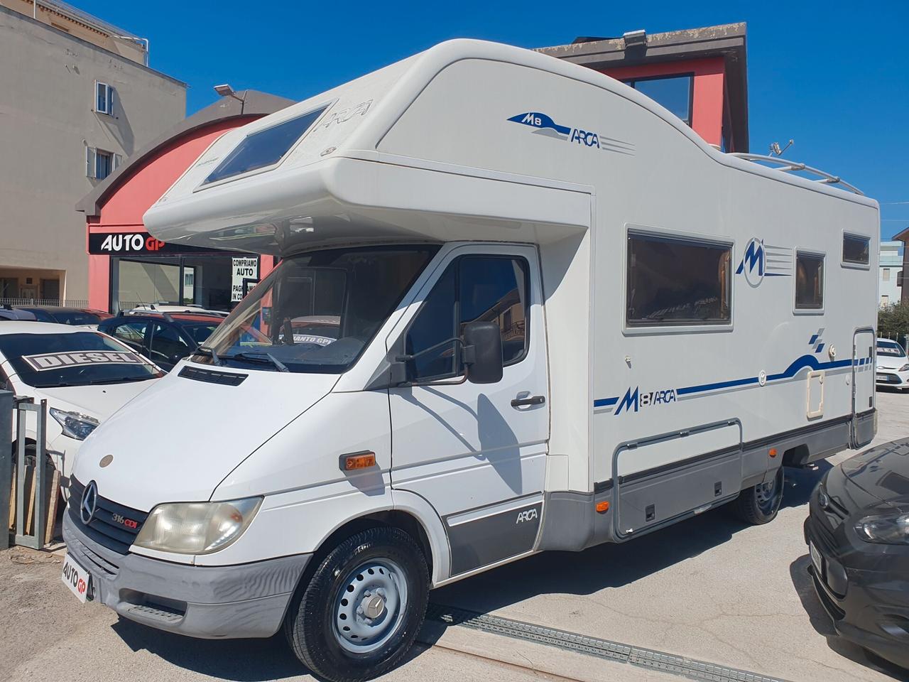 Arca m8 Mercedes sprinter 316 2.7crd 156cv 2002