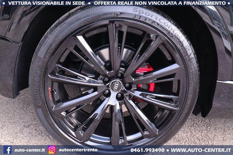 Audi Q8 50 TDI quattro S-line BLACK 23 TETTO 4RUOTESTERZANTI Sline