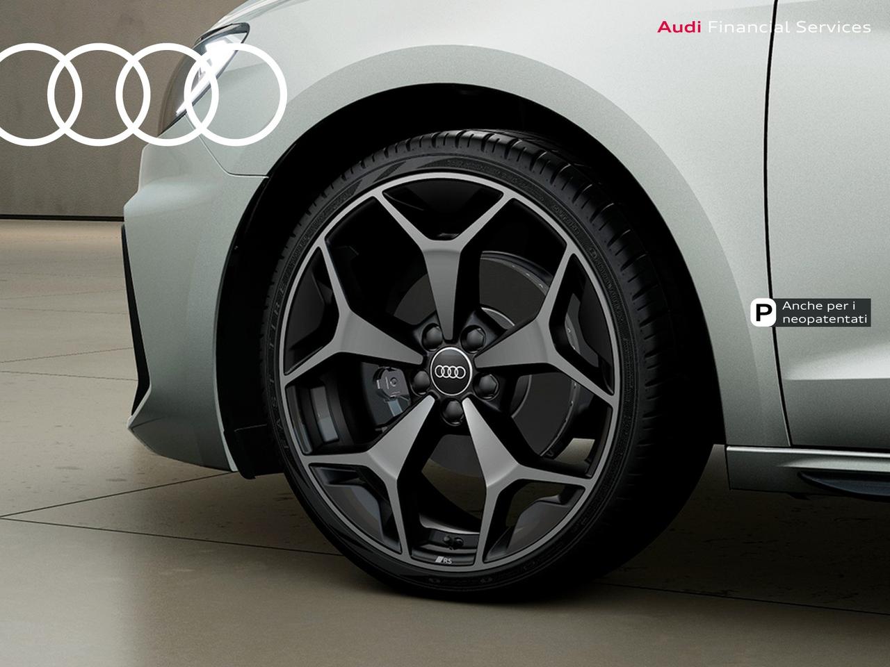 Audi A1 sportback 30 1.0 tfsi identity black 116cv s-tronic