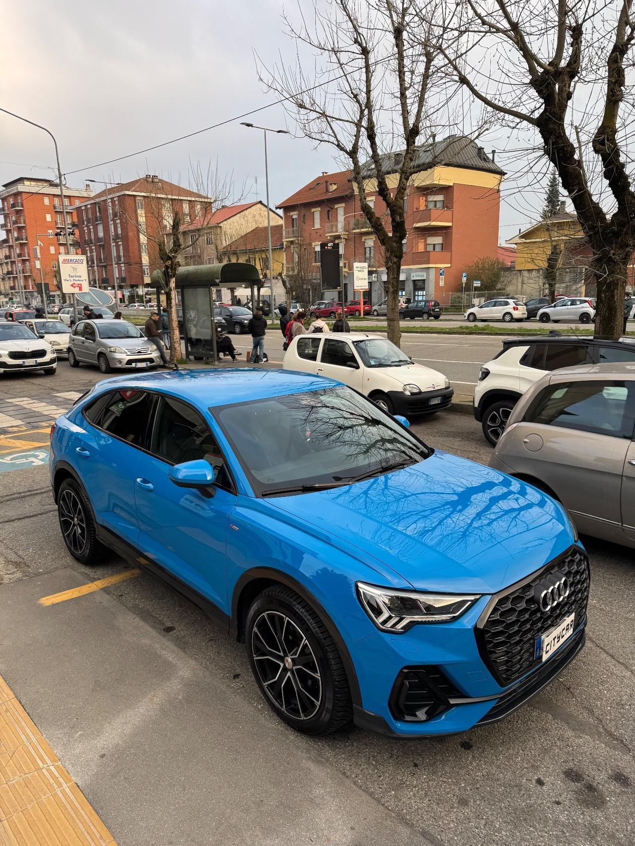 Audi Q3 Sportback 2.0 TDI S line edition Blu Turbo