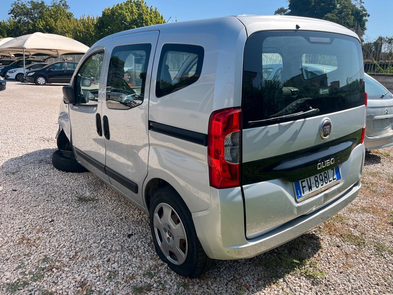 Fiat Qubo 1.3 MJT 80 CV 42000 km certificati incidentato