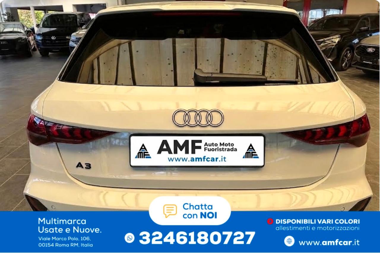 Audi A3 SPB TDI 150cv S tronic S line edition