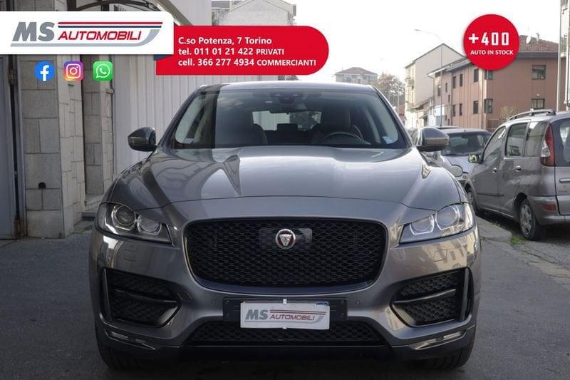 Jaguar F-Pace Jaguar F-Pace 2.0d 180 CV AWD MOTORE ROTTO Unicoproprietario