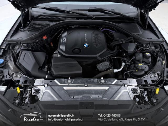 BMW 318 d 48V Sport Aut. Berlina Black pack-Telecamera-LED
