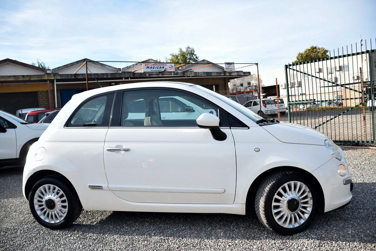 Fiat 500 1.2 Lounge TETTO BT CLIMA OK NEOPATENTATI UNICO PROPRIETARIO