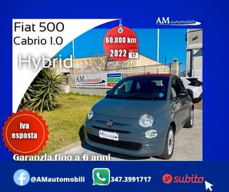 Fiat 500 C 1.0 Hybrid 70 cv. *IVA ESPOSTA