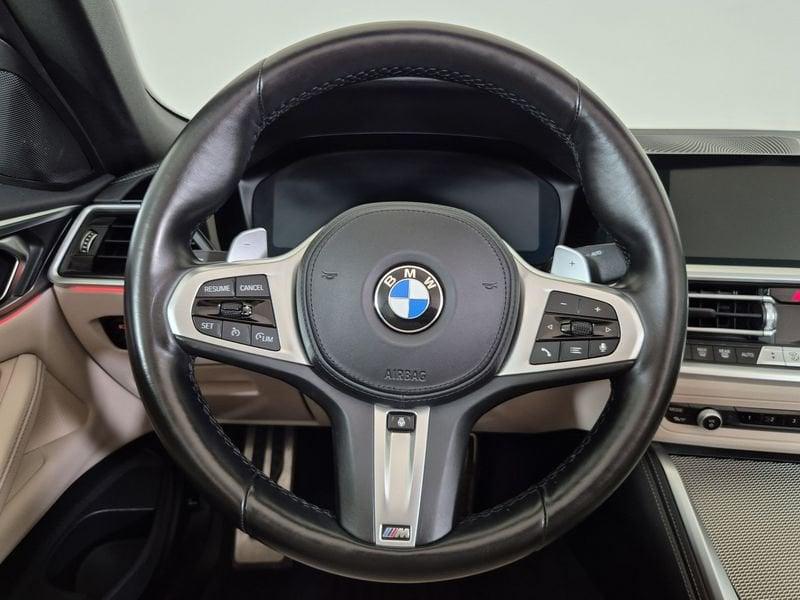 BMW Serie 4 Cabrio Serie 4 G23 2020 Cabrio Diesel 420d Cabrio mhev 48V Msport auto