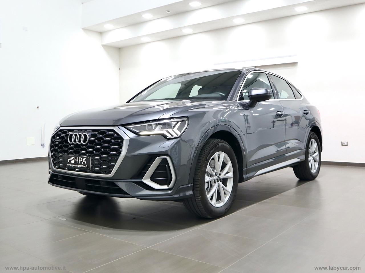 AUDI Q3 SPORTBACK 2.0TDI 200CV S-tronic S-LINE NAVI MATRIX LED PELLE QUATTRO RETROCAMERA