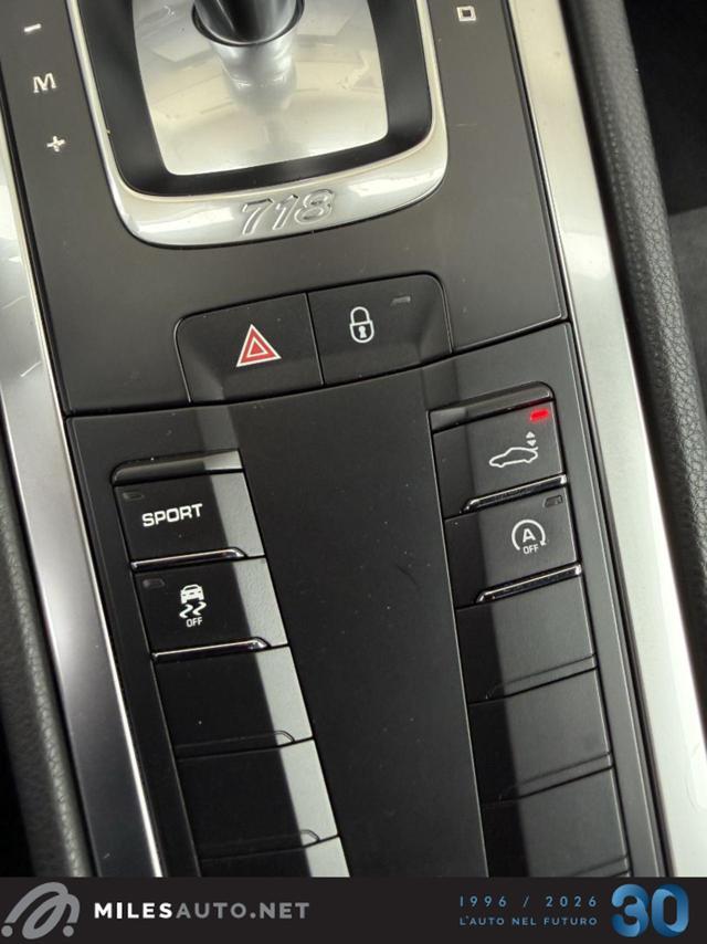 PORSCHE Cayman 718 Cayman 2.0 UNIPROPRIETARIO 19.000KM APPROVED