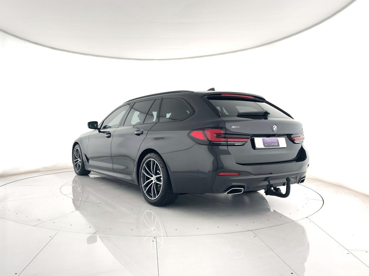 BMW 520d Touring mhev 48V xdrive Msport auto GANCIO TRAINO+CAMERA