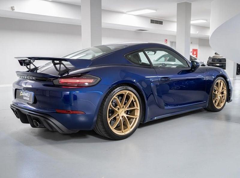 Porsche Cayman 718 4.0 GT4 -IMPIANTO FRENANTE CARBOCERAMIC-SEDILI GUSCIO-PDLS