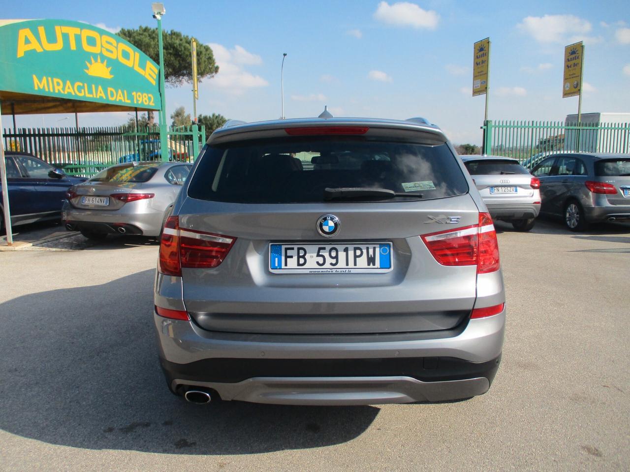Bmw X3 XDRIVE 20d 190CV AUTOMATICA/NAVI/PDC KM CERTIFI