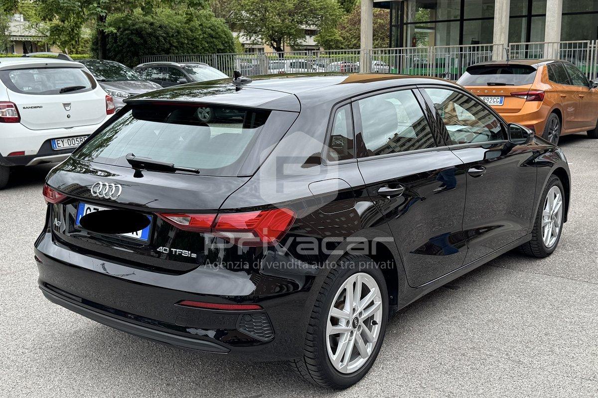 AUDI A3 SPB 40 TFSI e S tronic