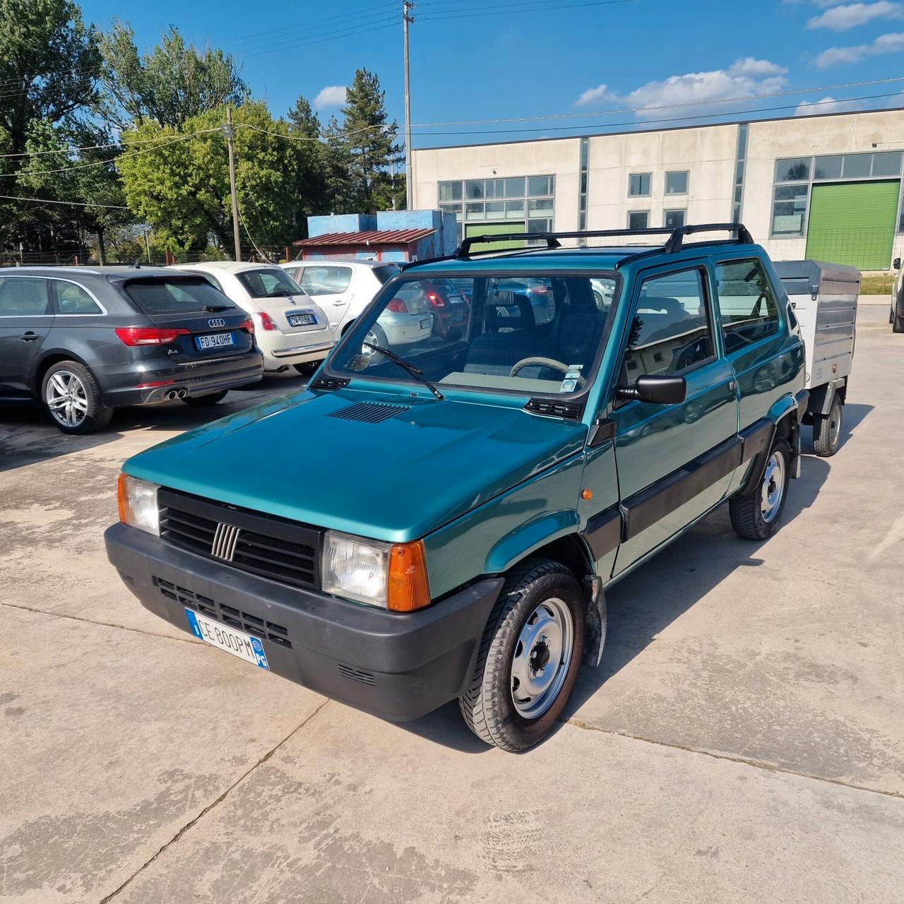 Fiat Panda 1100 i.e. cat 4x4 Climbing GANCIO E CARRELLO APPENDICE