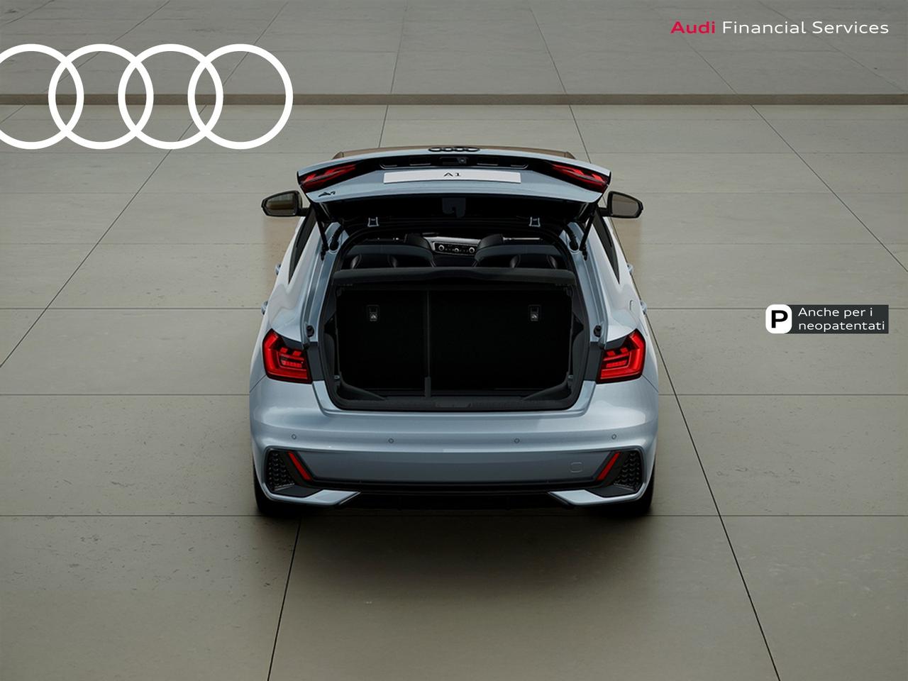 Audi A1 sportback 35 1.5 tfsi identity black s-tronic