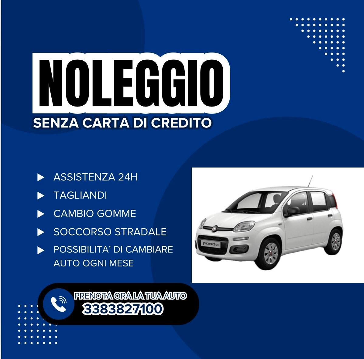 NOLEGGIO SENZA CARTA DI CREDITO Fiat Panda 1.2 EasyPower